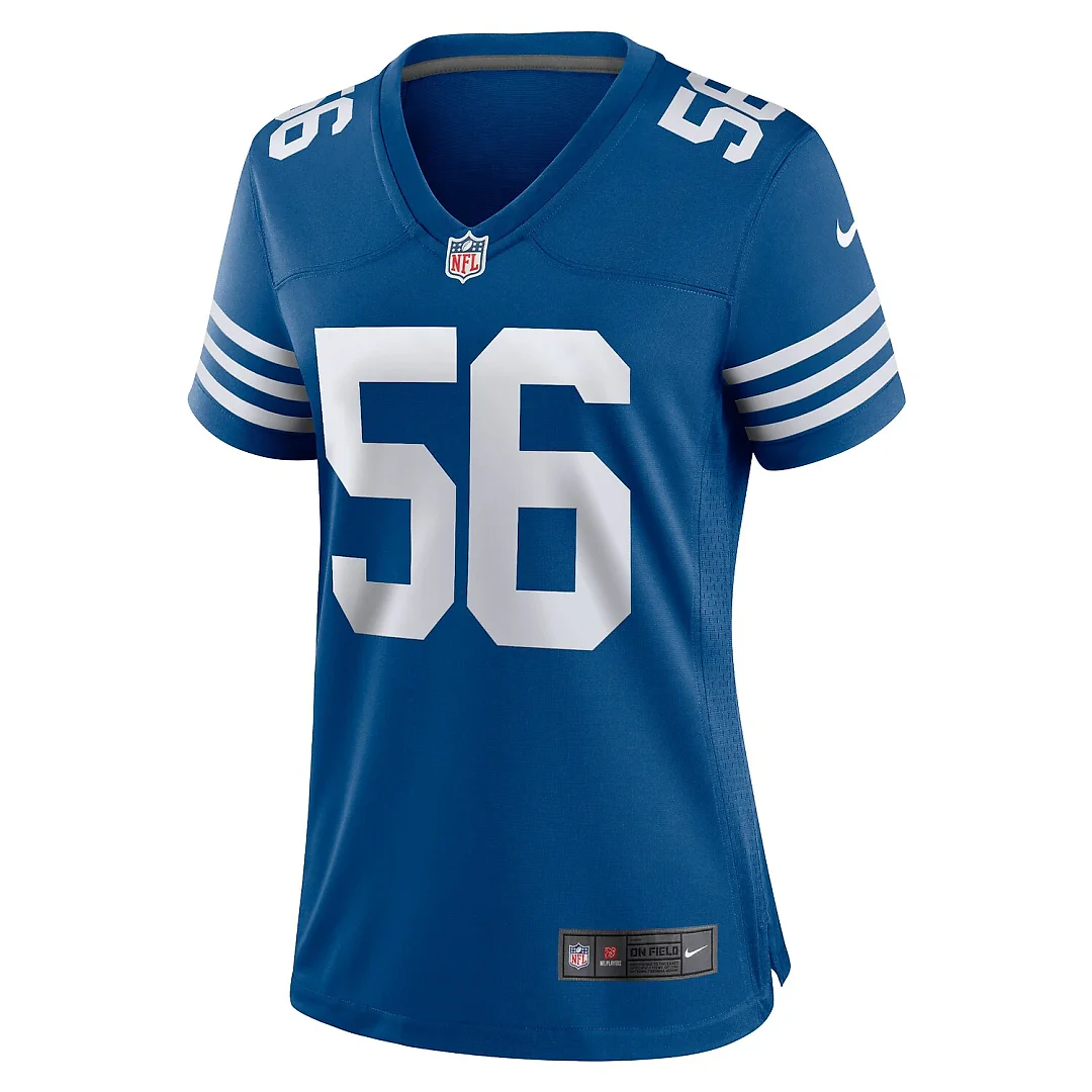 Zennovawear Quenton Nelson Indianapolis Colts Women's Alternate Game Jersey - Royal