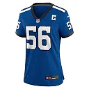 Zennovawear Quenton Nelson Indianapolis Colts Women's Indiana Nights Alternate Game Jersey - Royal