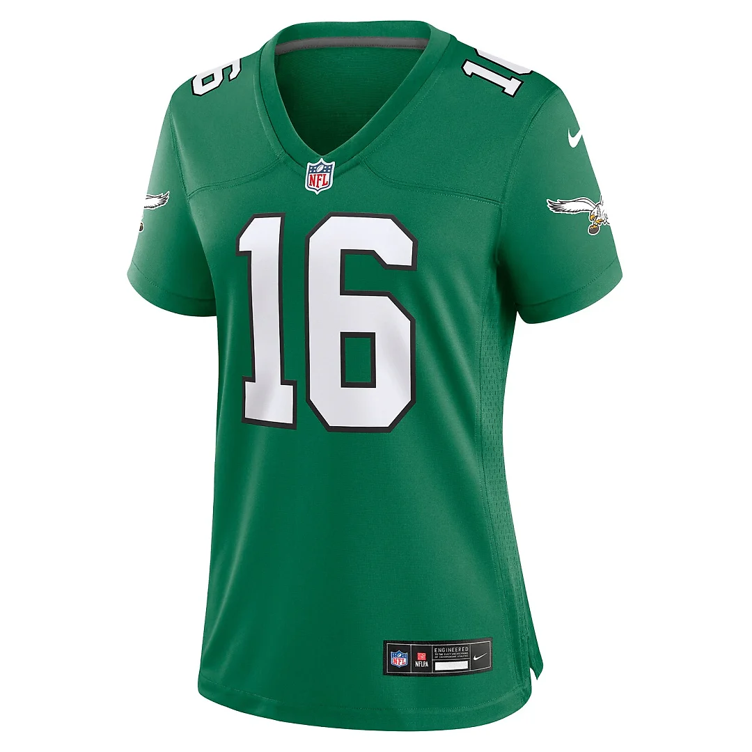 Zennovawear Quez Watkins Philadelphia Eagles Women's Alternate Game Jersey - Kelly Green
