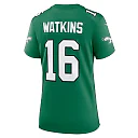 Zennovawear Quez Watkins Philadelphia Eagles Women's Alternate Game Jersey - Kelly Green