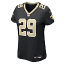 Zennovawear Quincy Riley New Orleans Saints Women's Team Game Jersey - Black