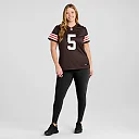 Zennovawear Quincy Williams Cleveland Browns Women's Team Game Jersey - Brown