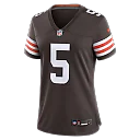 Zennovawear Quincy Williams Cleveland Browns Women's Team Game Jersey - Brown