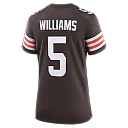 Zennovawear Quincy Williams Cleveland Browns Women's Team Game Jersey - Brown