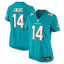 Zennovawear Quinn Ewers Miami Dolphins Women's Team Game Jersey - Aqua