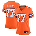 Zennovawear Quinn Meinerz Denver Broncos Women's Mile High Collection 1977 Throwback Player Game Jersey - Orange
