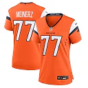 Zennovawear Quinn Meinerz Denver Broncos Women's Team Game Jersey - Orange