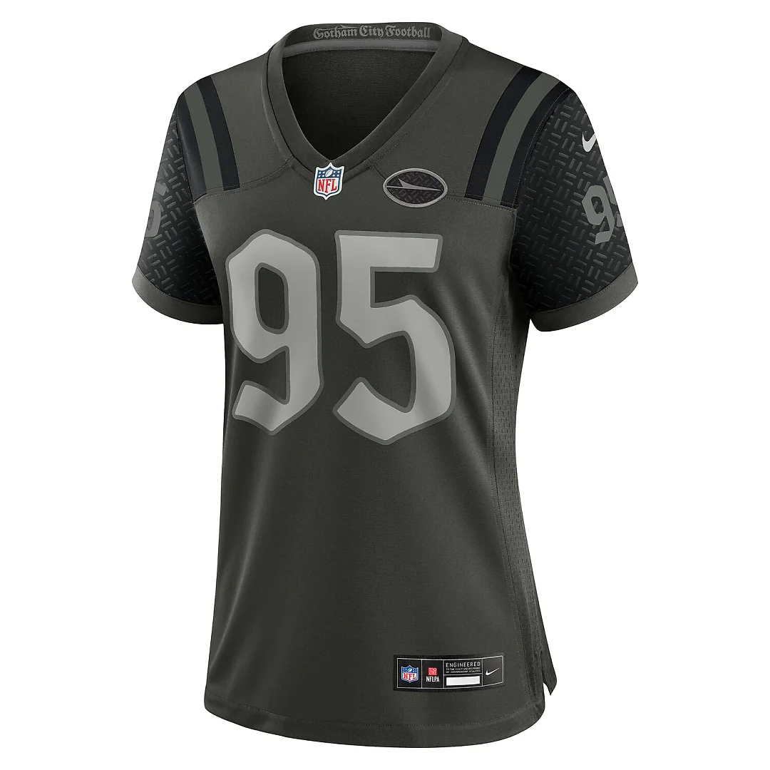 Zennovawear Quinnen Williams New York Jets Women's 2025 Rivalries Collection Game Jersey - Gotham Green