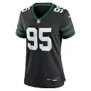 Zennovawear Quinnen Williams New York Jets Women's Alternate Game Jersey - Legacy Black