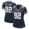 Zennovawear Quinnen Williams Dallas Cowboys Women's Team Game Jersey - Navy