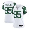 Zennovawear Quinnen Williams New York Jets Women's Classic Alternate Game Jersey - White