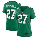 Zennovawear Quinyon Mitchell Philadelphia Eagles Women's Alternate Game Jersey - Kelly Green