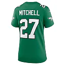 Zennovawear Quinyon Mitchell Philadelphia Eagles Women's Alternate Game Jersey - Kelly Green