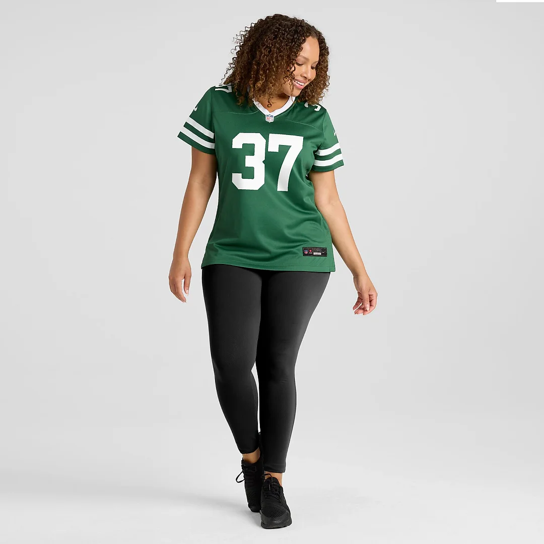 Zennovawear Qwan'tez Stiggers New York Jets Women's Game Jersey - Legacy Green