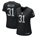 Zennovawear Raheem Mostert Las Vegas Raiders Women's Team Game Jersey - Black