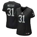 Zennovawear Raheem Mostert Las Vegas Raiders Women's Team Game Jersey - Black