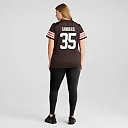 Zennovawear Raheim Sanders Cleveland Browns Women's Team Game Jersey - Brown
