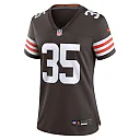 Zennovawear Raheim Sanders Cleveland Browns Women's Team Game Jersey - Brown