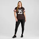 Zennovawear Raheim Sanders Cleveland Browns Women's Team Game Jersey - Brown