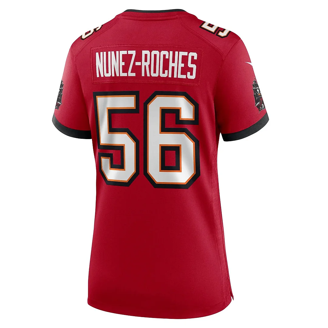 Zennovawear Rakeem Nunez-Roches Tampa Bay Buccaneers Women's Team Game Jersey - Red