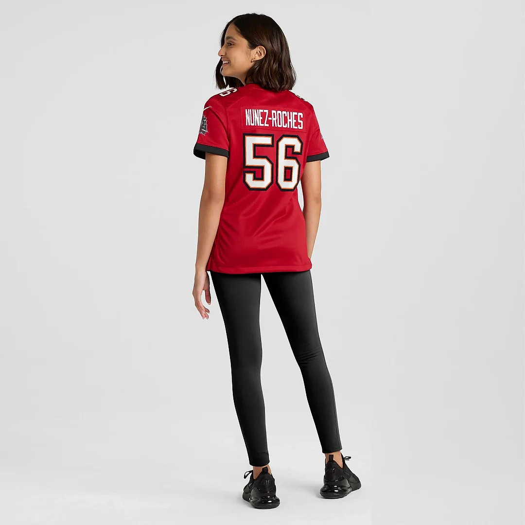 Zennovawear Rakeem Nunez-Roches Tampa Bay Buccaneers Women's Team Game Jersey - Red