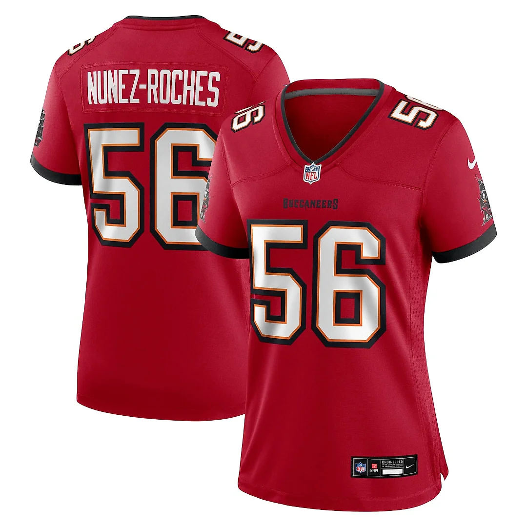 Zennovawear Rakeem Nunez-Roches Tampa Bay Buccaneers Women's Team Game Jersey - Red