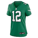 Zennovawear Randall Cunningham Philadelphia Eagles Women's Alternate Game Jersey - Kelly Green