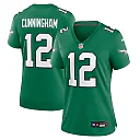 Zennovawear Randall Cunningham Philadelphia Eagles Women's Alternate Game Jersey - Kelly Green