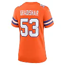 Zennovawear Randy Gradishar Denver Broncos Women's Mile High Collection 1977 Throwback Retired Player Game Jersey - Orange