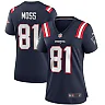 Zennovawear Randy Moss New England Patriots Women's Game Retired Player Jersey - Navy