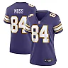 Zennovawear Randy Moss Minnesota Vikings Women's Classic Retired Player Game Jersey - Purple