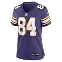 Zennovawear Randy Moss Minnesota Vikings Women's Classic Retired Player Game Jersey - Purple