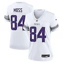 Zennovawear Randy Moss Minnesota Vikings Women's Alternate Retired Player Game Jersey - White