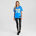Zennovawear Rashawn Slater Los Angeles Chargers Women's Game Jersey - Powder Blue