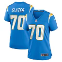Zennovawear Rashawn Slater Los Angeles Chargers Women's Game Jersey - Powder Blue