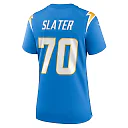 Zennovawear Rashawn Slater Los Angeles Chargers Women's Game Jersey - Powder Blue