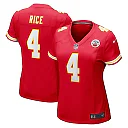 Zennovawear Rashee Rice Kansas City Chiefs Women's Game Jersey - Red