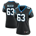 Zennovawear Rasheed Walker Carolina Panthers Women's Team Game Jersey - Black