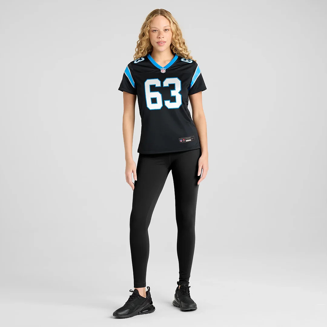 Zennovawear Rasheed Walker Carolina Panthers Women's Team Game Jersey - Black