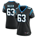 Zennovawear Rasheed Walker Carolina Panthers Women's Team Game Jersey - Black