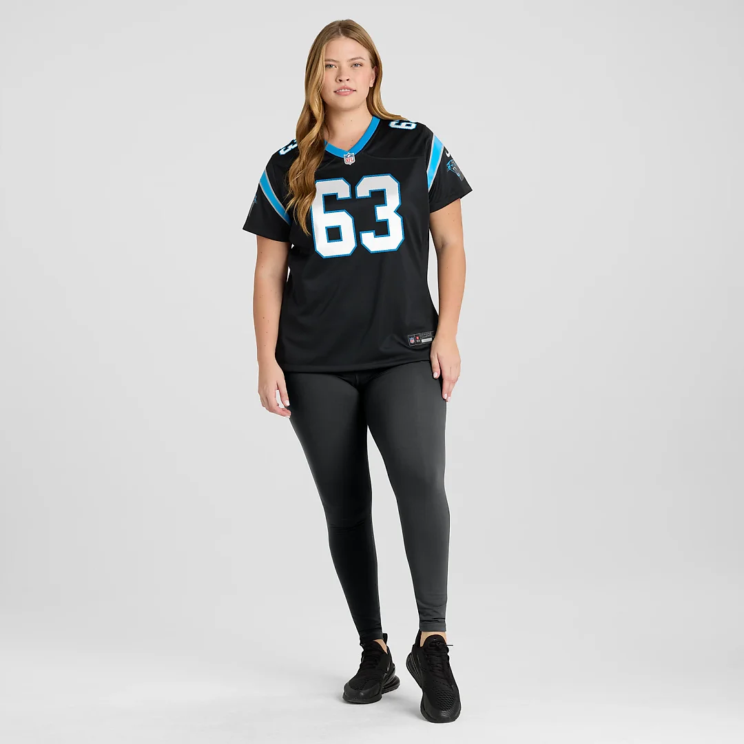 Zennovawear Rasheed Walker Carolina Panthers Women's Team Game Jersey - Black