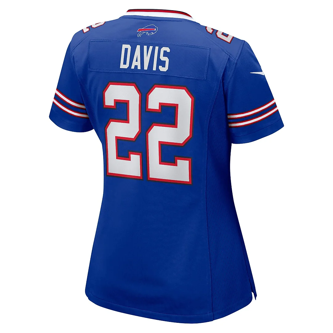 Zennovawear Ray Davis Buffalo Bills Women's Game Jersey - Royal