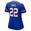 Zennovawear Ray Davis Buffalo Bills Women's Game Jersey - Royal
