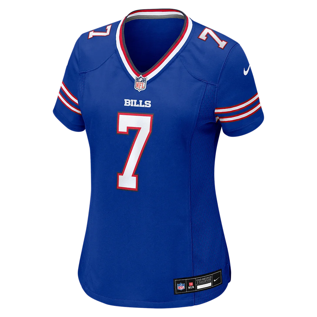 Zennovawear Ray Davis Buffalo Bills Women's Team Game Jersey - Royal