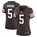 Zennovawear Rayshawn Jenkins Cleveland Browns Women's Team Game Jersey - Brown