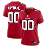Zennovawear Atlanta Falcons Women's Custom Game Jersey - Red