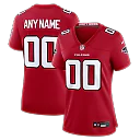 Zennovawear Atlanta Falcons Women's Custom Game Jersey - Red