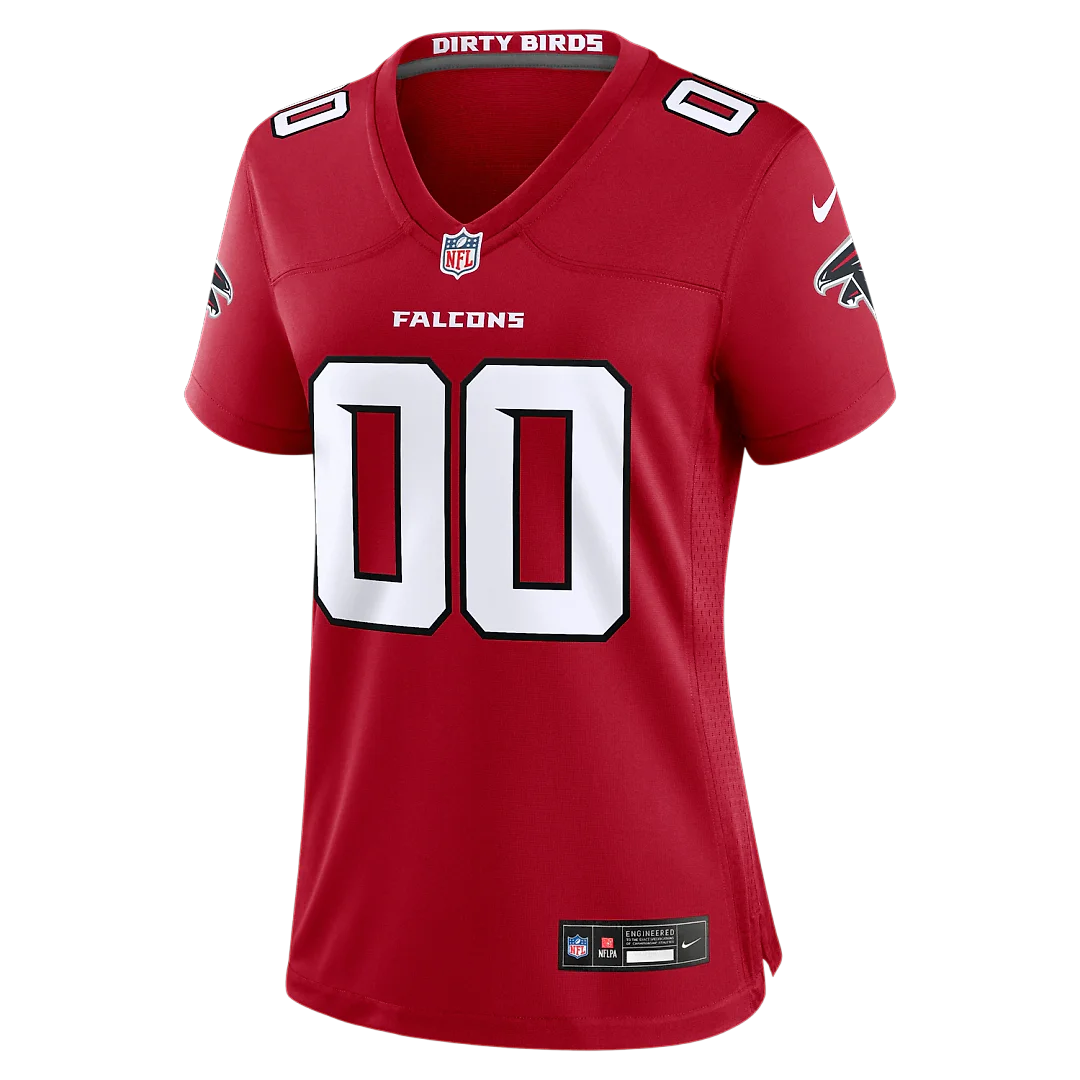Zennovawear Atlanta Falcons Women's Custom Game Jersey - Red