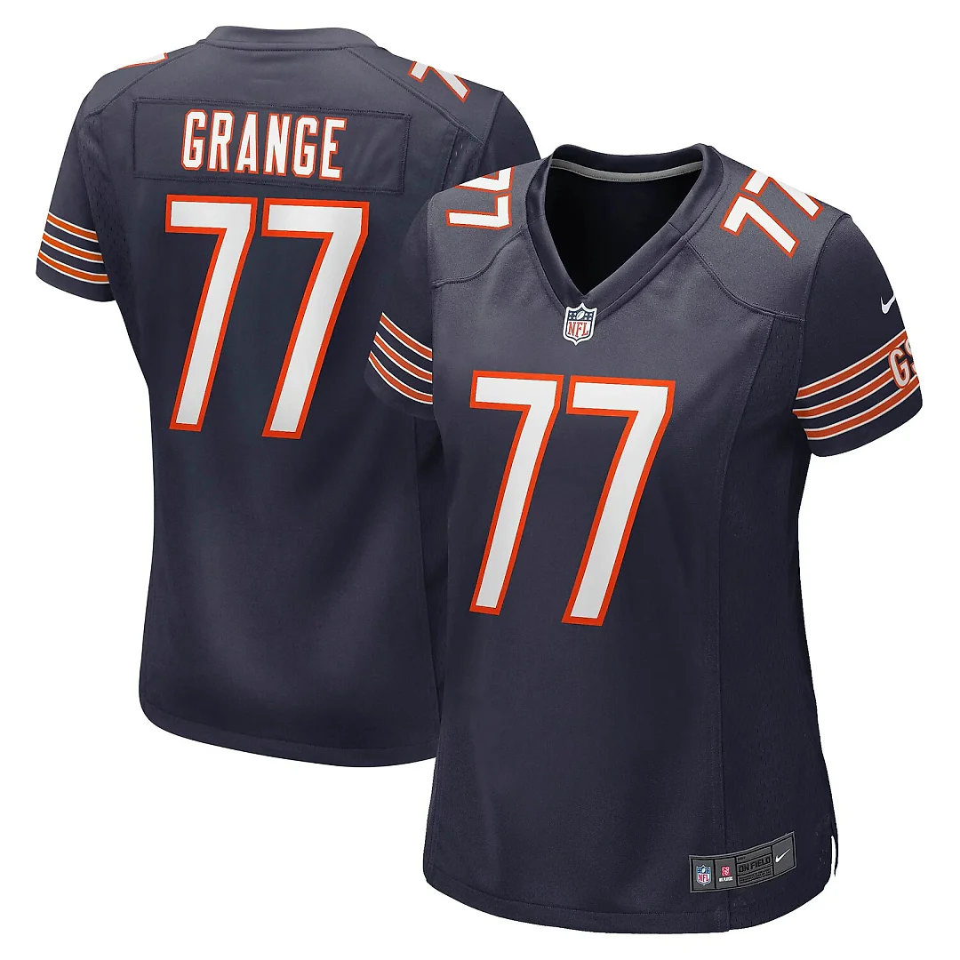 Zennovawear Red Grange Chicago Bears Women's Retired Player Jersey - Navy