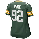 Zennovawear Reggie White Green Bay Packers Women's Game Retired Player Jersey - Green
